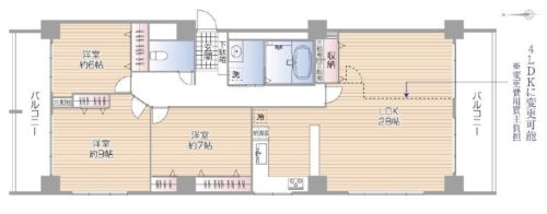 間取り、3LDK、143.51㎡