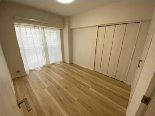 寝室約5.8帖、クローゼット