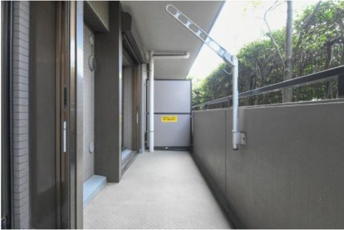 バルコニー10.8m2