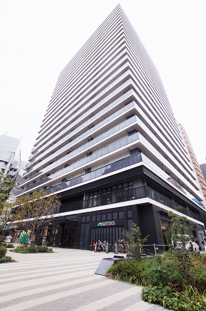 外観、10階部分、岩本町駅徒歩1分