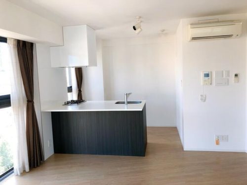 リビングからカウンターキッチン