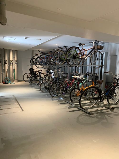 スライドラック式駐輪場使用料600円/月