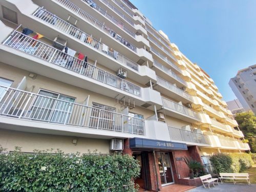 外観、5階部分、大崎駅徒歩5分、五反田駅徒歩14分、大崎広小路駅徒歩14分