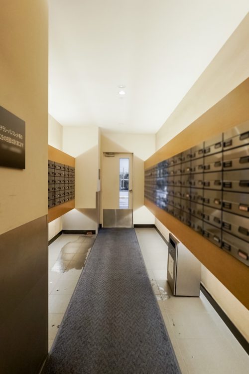 共用部のメールボックス