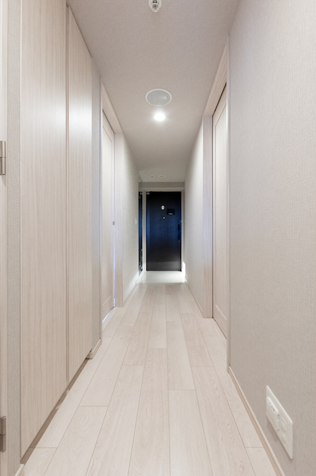 廊下、ダウンライト