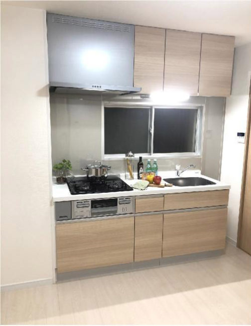 便利な3口コンロキッチン