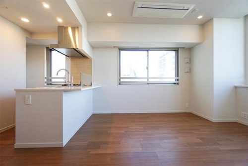 LDK9.9帖、室内一部リフォーム済