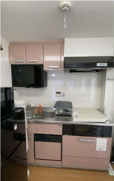 食器洗浄、乾燥機付きキッチン