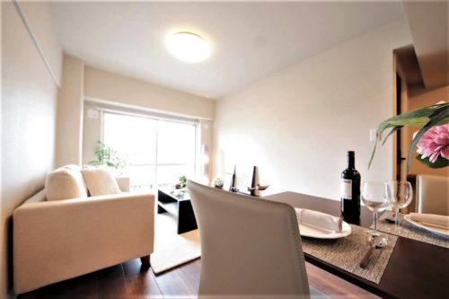 2020年リノベーション済、家具付き物件