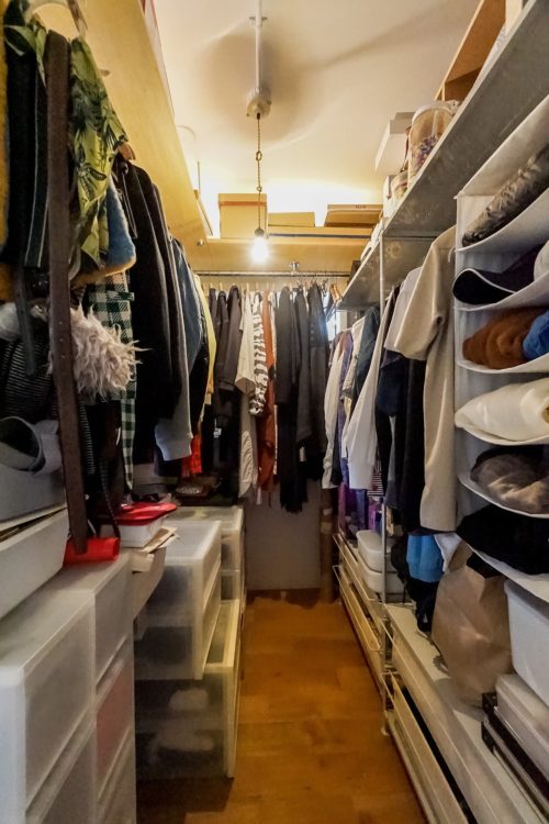 WIC、約3.6帖、季節物もスッキリと片付きます。