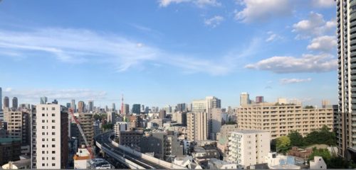 バルコニーからの眺望