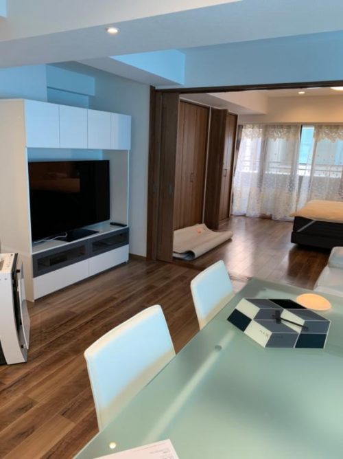 LD、家具家電付き、大型TV付き