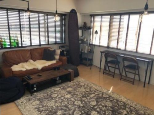 2面の窓で開放感たっぷり