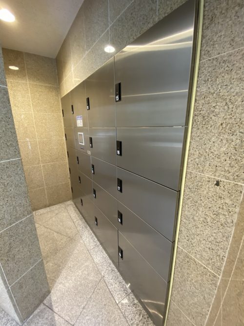 便利な宅配ボックス完備