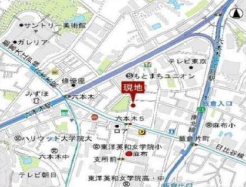 マンション周辺地図