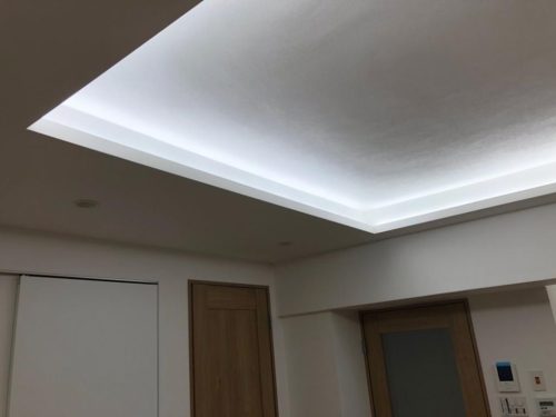 LD天井、照明付き