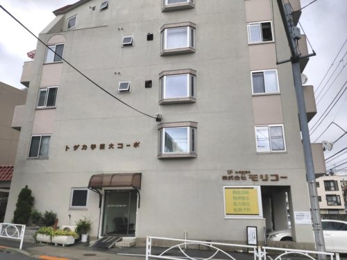 外観、南西側より