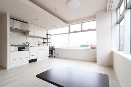 9階角部屋、2面採光