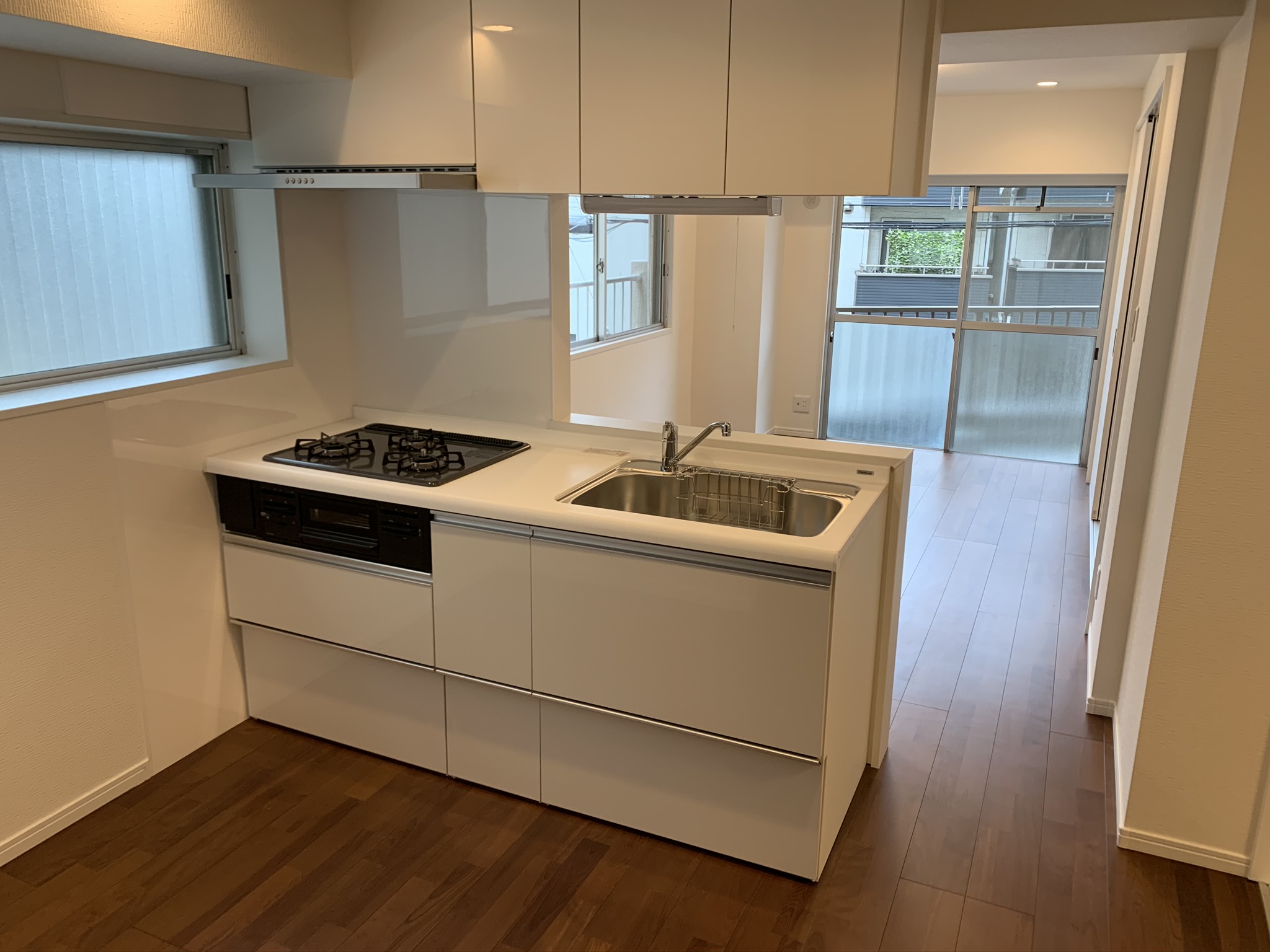 キッチンからLDK