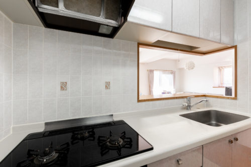 会話が弾むカウンターキッチン