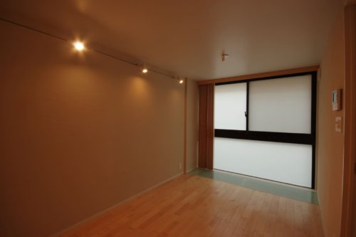 ベッドルーム西側