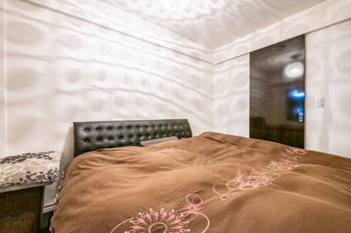 WIC付きのベッドルーム