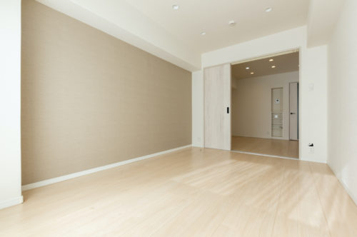 ダイニングへの可動間仕切り