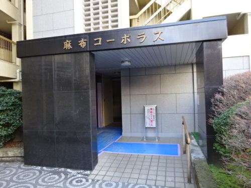 お洒落なエントランス