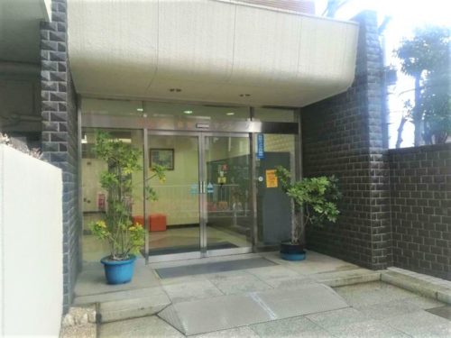 エントランス、夜間オートロック