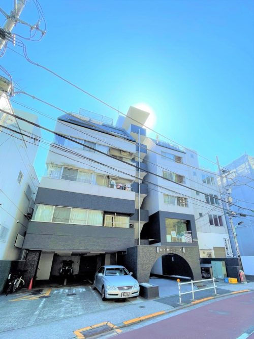 外観、4階部分、「麻布十番駅」徒歩3分、「赤羽橋駅」徒歩9分(外観)